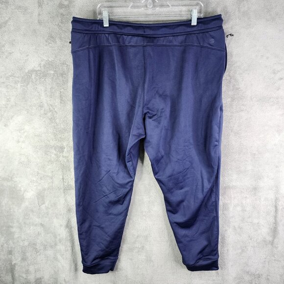 Mens Blue All In Motion Jogger Pants Water Resistant 28" Inseam Size XL - Picture 8 of 12